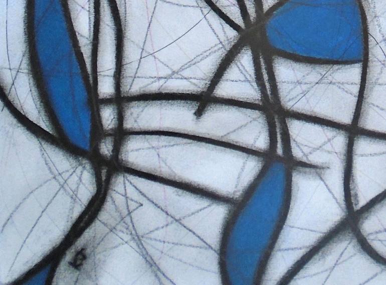 Original Expressionism Abstract Mixed Media by Kevin Jones