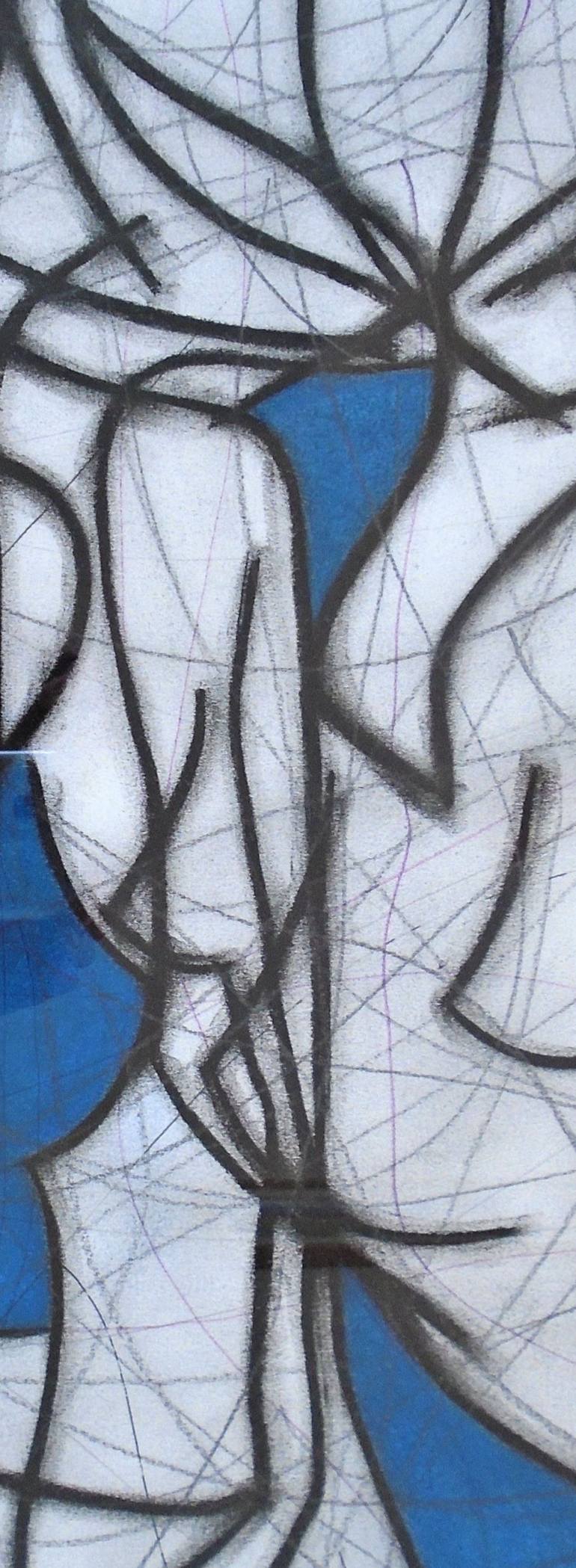 Original Expressionism Abstract Mixed Media by Kevin Jones