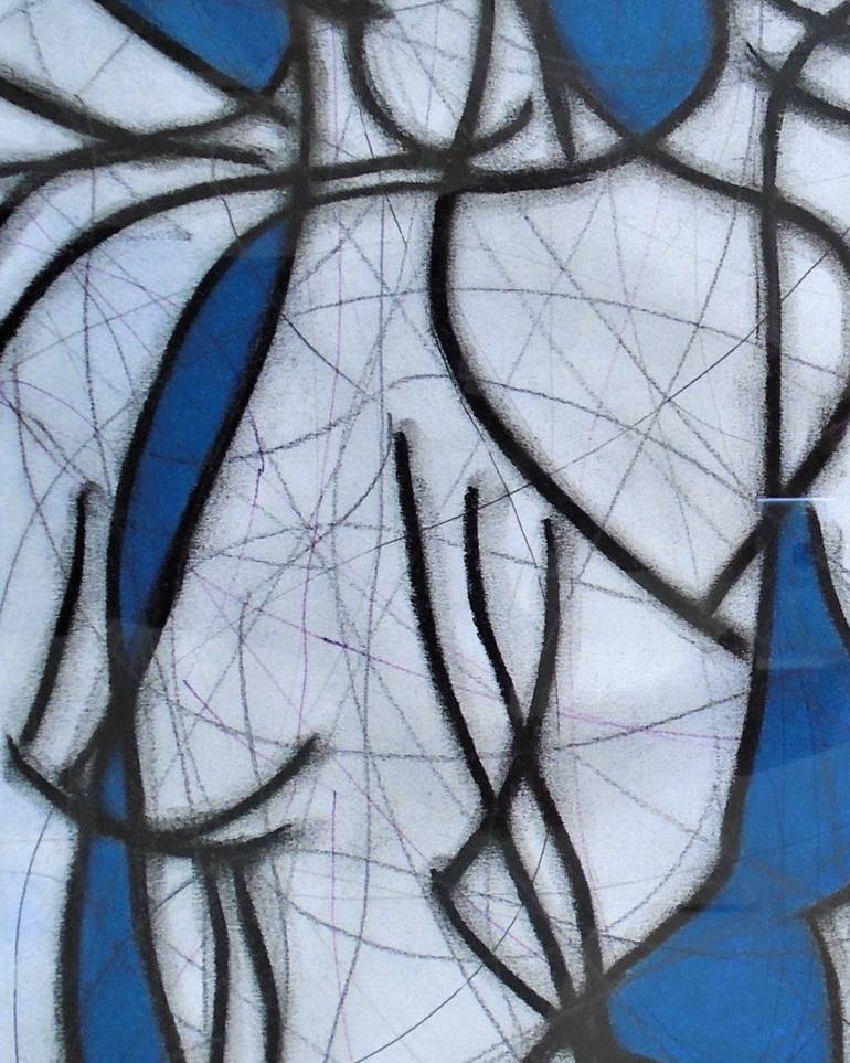 Original Expressionism Abstract Mixed Media by Kevin Jones