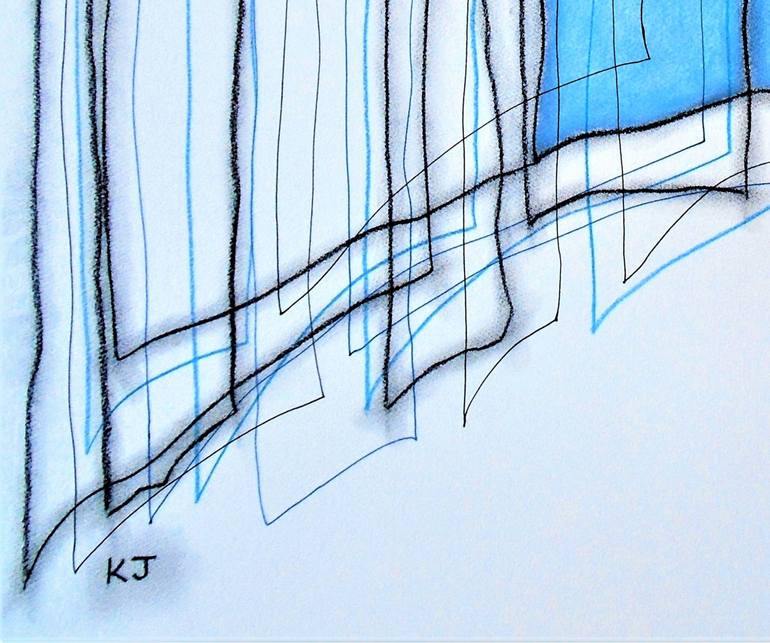Original Expressionism Abstract Drawing by Kevin Jones