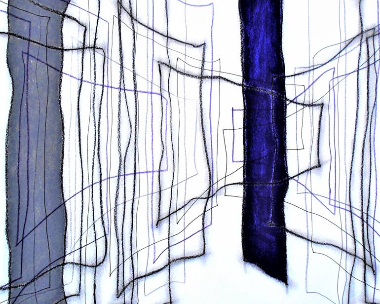 Original Expressionism Abstract Drawing by Kevin Jones