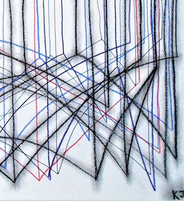 Original Expressionism Abstract Drawing by Kevin Jones