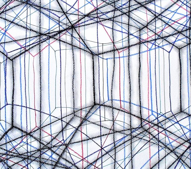 Original Expressionism Abstract Drawing by Kevin Jones