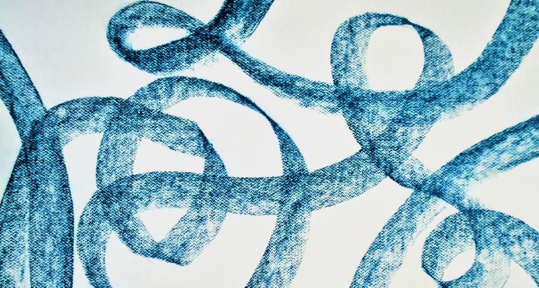 Original Expressionism Abstract Drawing by Kevin Jones