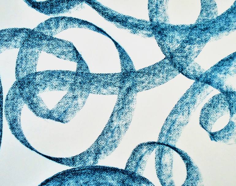 Original Expressionism Abstract Drawing by Kevin Jones