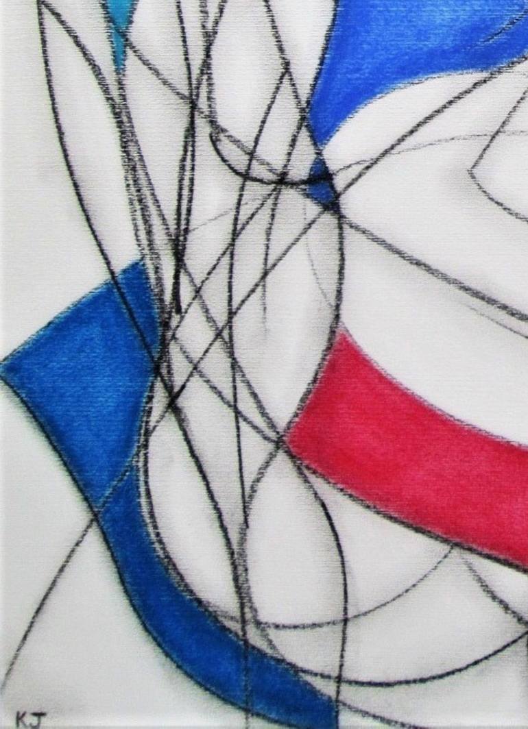 Original Expressionism Abstract Drawing by Kevin Jones