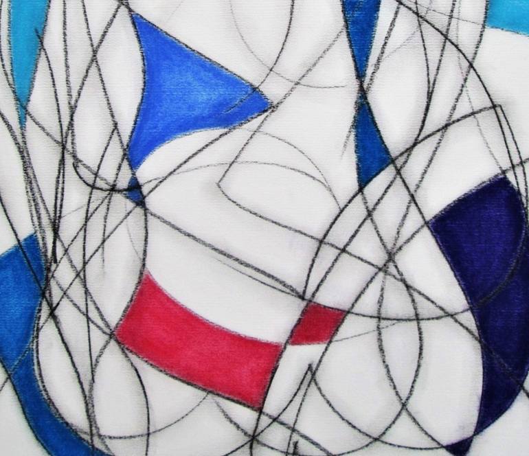 Original Expressionism Abstract Drawing by Kevin Jones