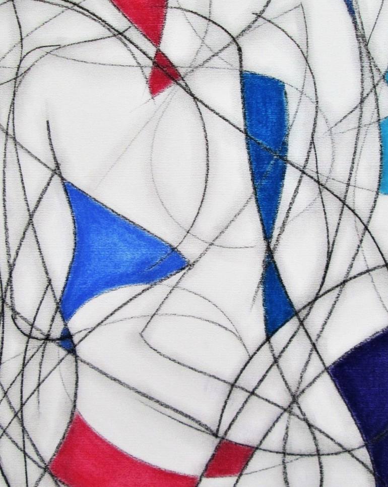 Original Expressionism Abstract Drawing by Kevin Jones