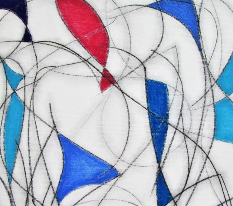 Original Expressionism Abstract Drawing by Kevin Jones