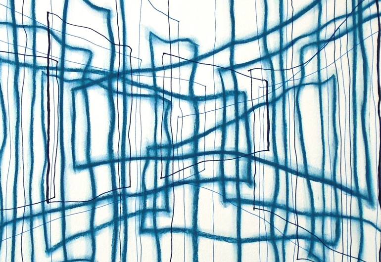 Original Expressionism Abstract Drawing by Kevin Jones