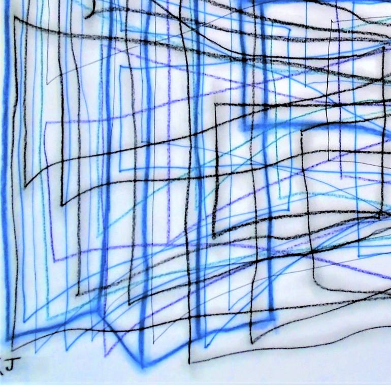 Original Expressionism Abstract Drawing by Kevin Jones