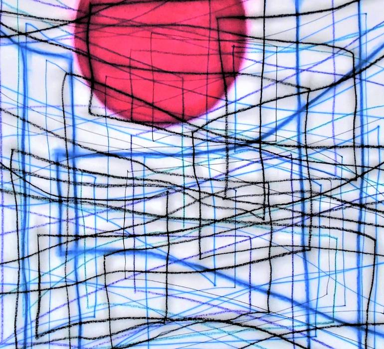 Original Expressionism Abstract Drawing by Kevin Jones
