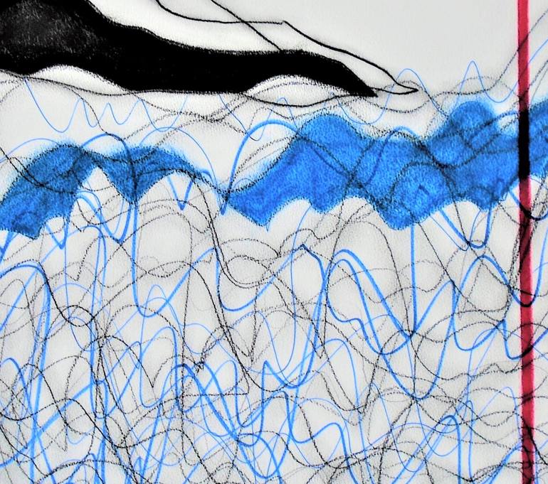 Original Documentary Abstract Drawing by Kevin Jones