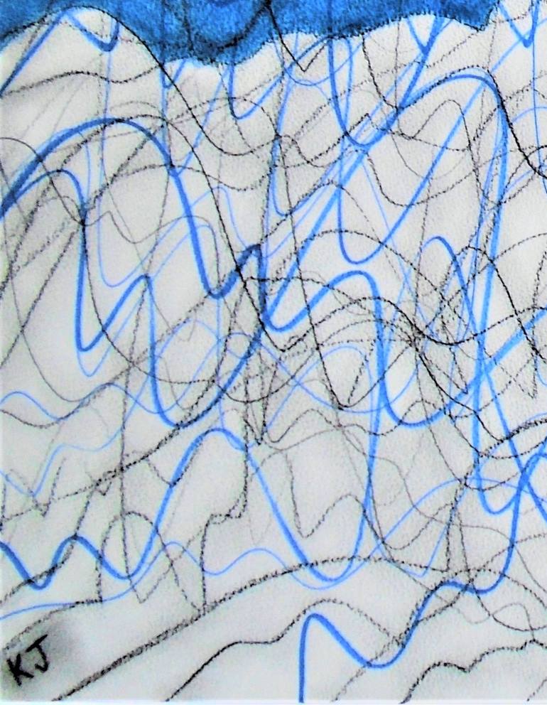 Original Documentary Abstract Drawing by Kevin Jones