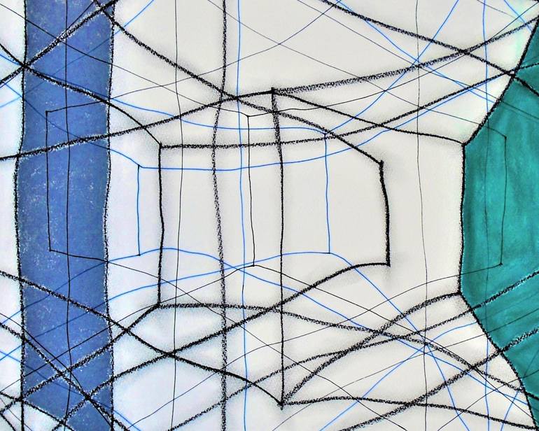 Original Expressionism Abstract Drawing by Kevin Jones