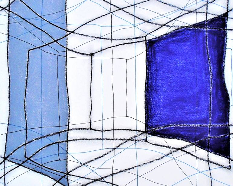 Original Expressionism Abstract Drawing by Kevin Jones