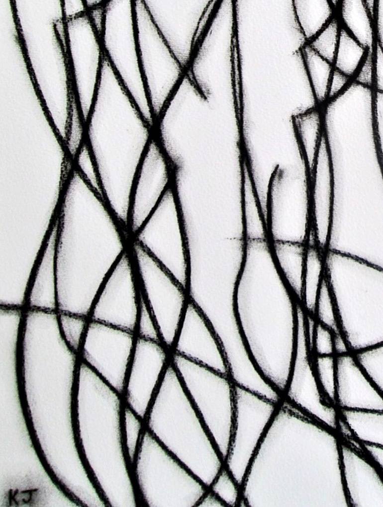 Original Expressionism Abstract Drawing by Kevin Jones