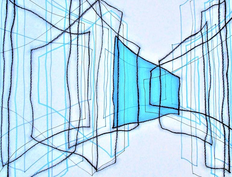 Original Abstract Expressionism Abstract Drawing by Kevin Jones