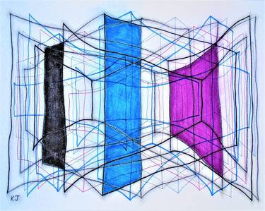 Original Abstract Drawings by Kevin Jones