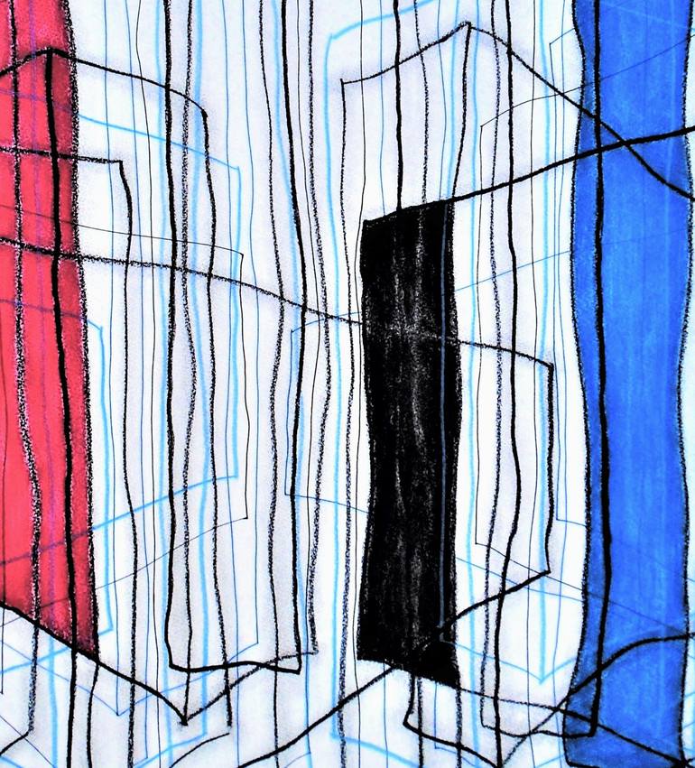 Original Abstract Expressionism Abstract Mixed Media by Kevin Jones