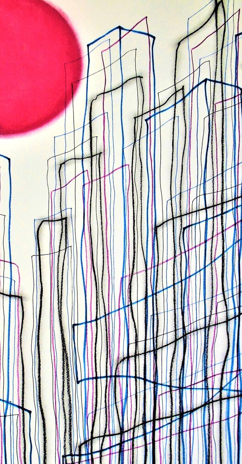 Original Expressionism Abstract Drawing by Kevin Jones