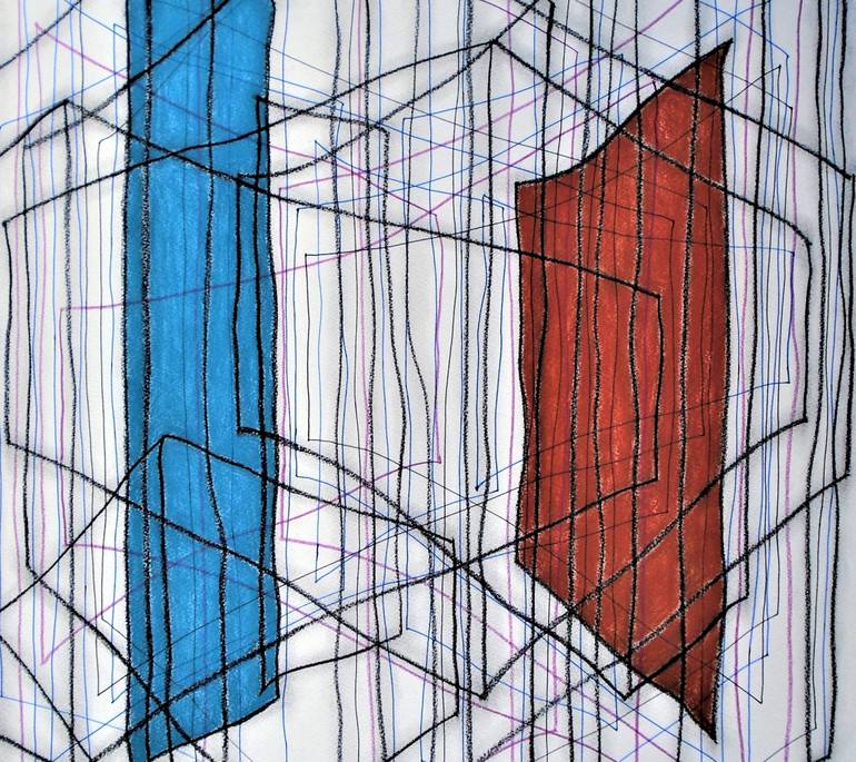 Original Expressionism Abstract Drawing by Kevin Jones