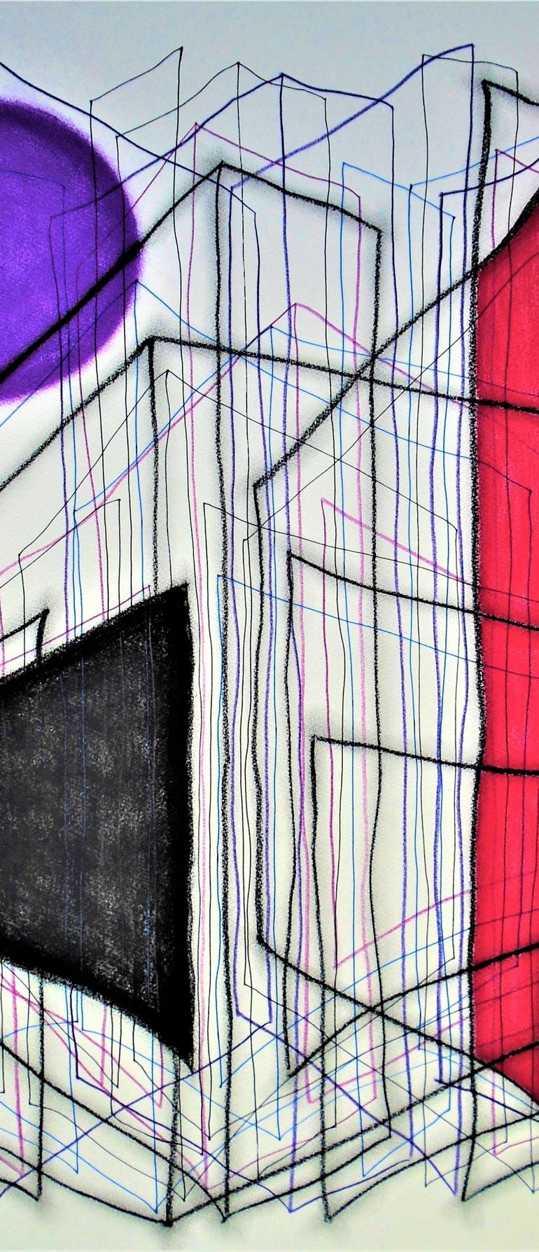 Original Expressionism Abstract Mixed Media by Kevin Jones