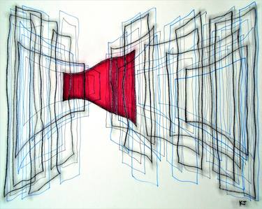 Print of Expressionism Abstract Drawings by Kevin Jones