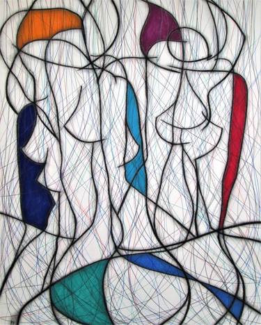 Original Abstract Drawings by Kevin Jones