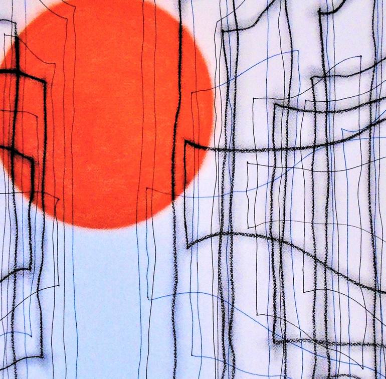 Original Abstract Expressionism Abstract Drawing by Kevin Jones