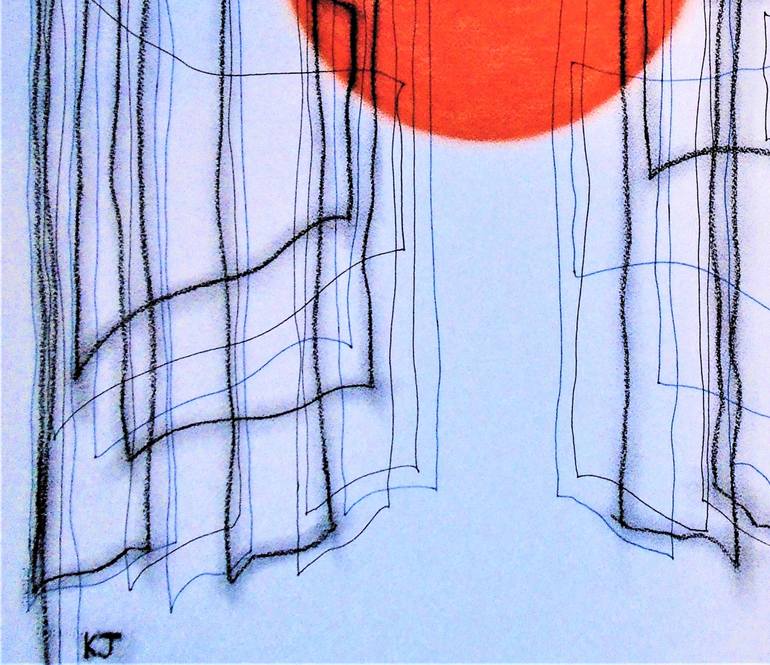 Original Abstract Expressionism Abstract Drawing by Kevin Jones