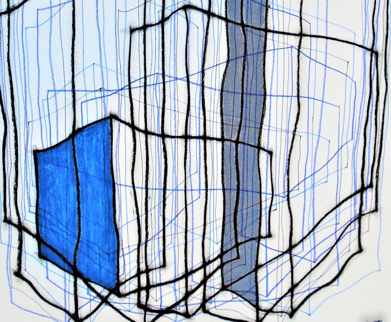Original Expressionism Abstract Drawing by Kevin Jones