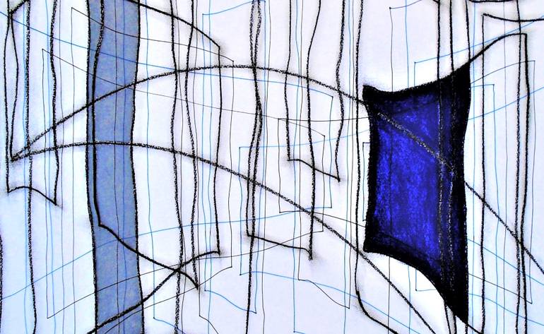 Original Expressionism Abstract Drawing by Kevin Jones