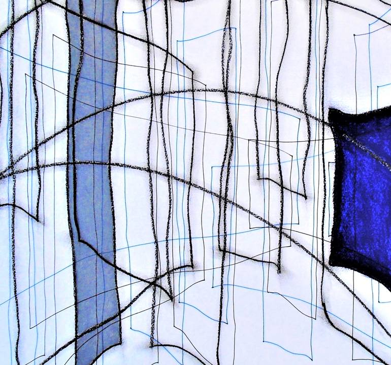 Original Expressionism Abstract Drawing by Kevin Jones