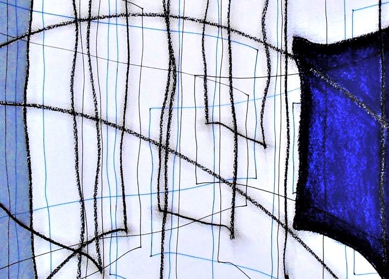 Original Expressionism Abstract Drawing by Kevin Jones