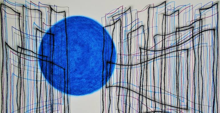 Original Expressionism Abstract Drawing by Kevin Jones