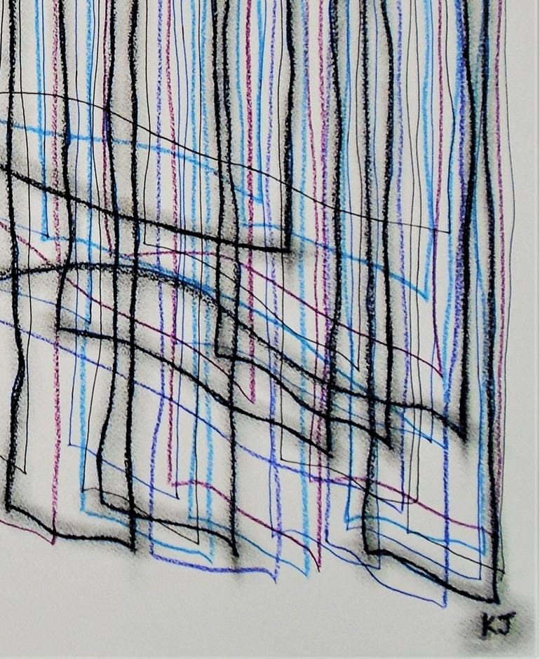 Original Expressionism Abstract Drawing by Kevin Jones