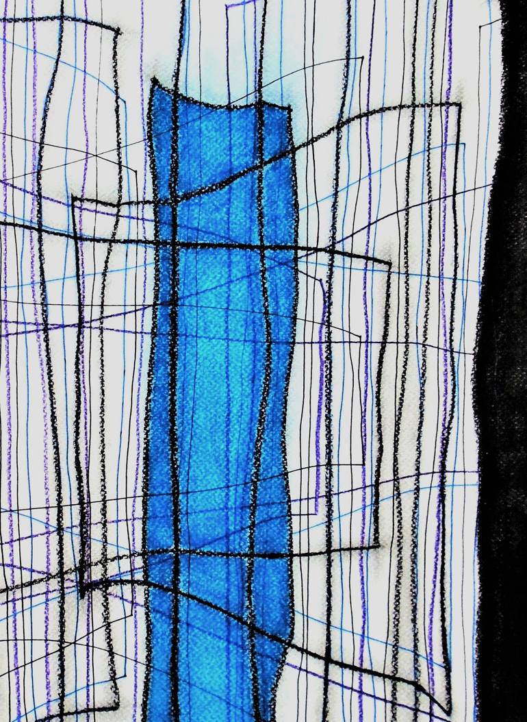 Original Expressionism Abstract Drawing by Kevin Jones