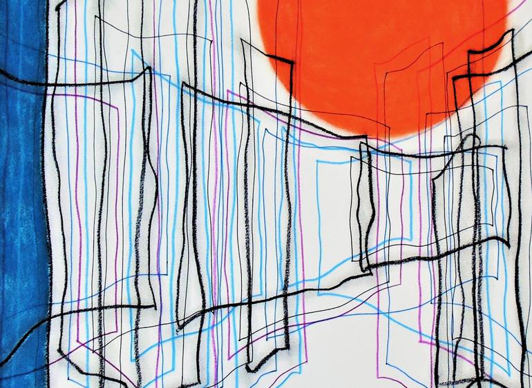 Original Expressionism Abstract Mixed Media by Kevin Jones