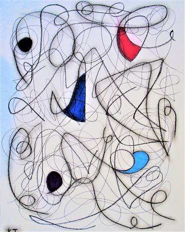 Original Abstract Drawings by Kevin Jones