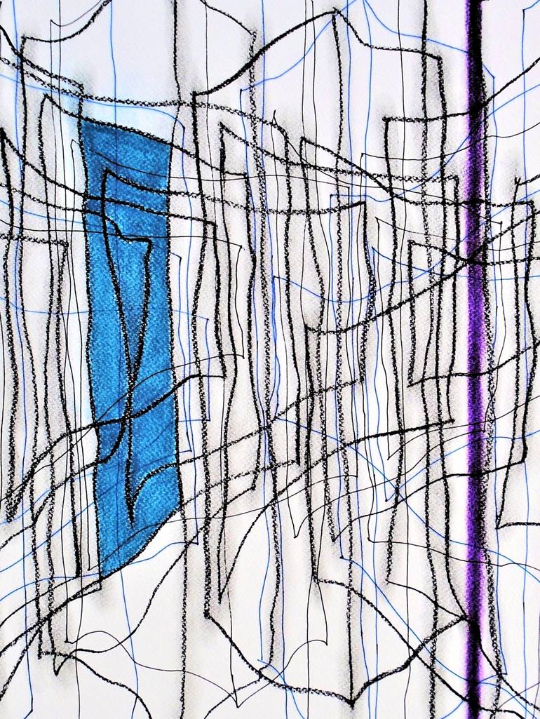 Original Expressionism Abstract Drawing by Kevin Jones