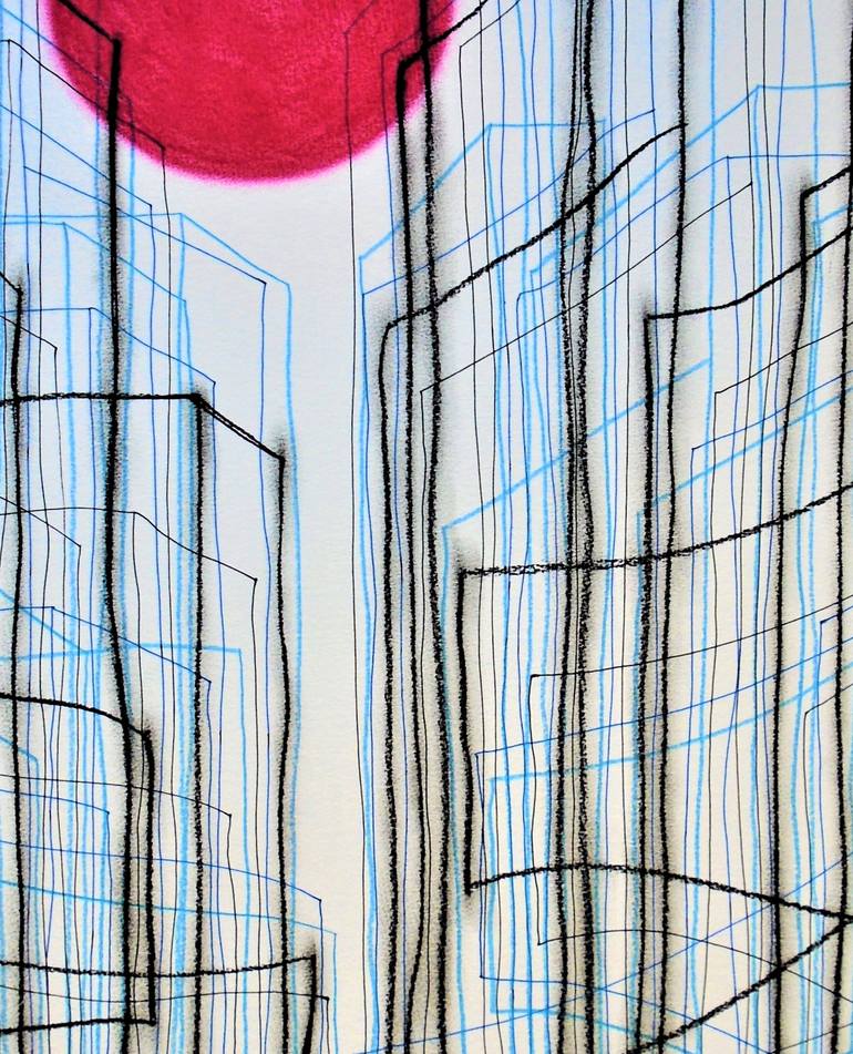 Original Expressionism Abstract Drawing by Kevin Jones