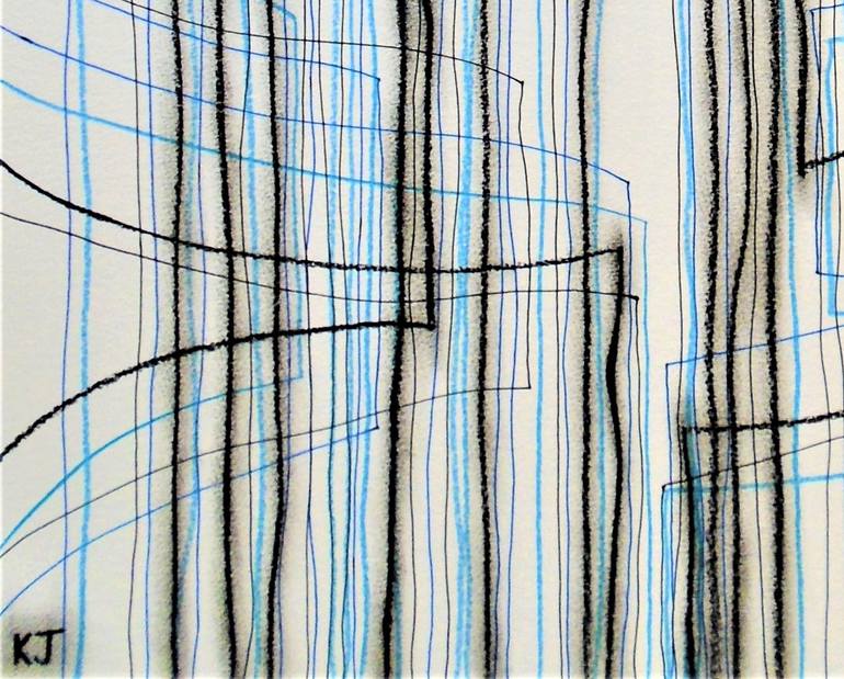 Original Expressionism Abstract Drawing by Kevin Jones