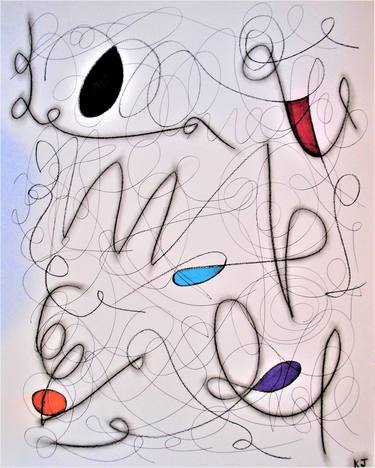 Original Abstract Drawings by Kevin Jones