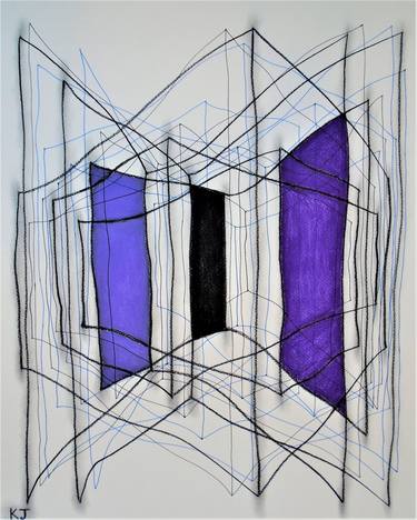 Print of Minimalism Abstract Drawings by Kevin Jones