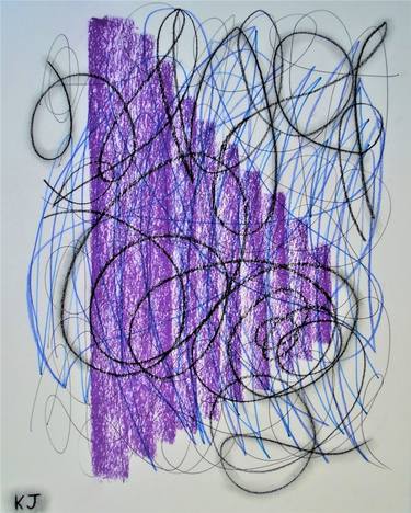 Print of Modern Abstract Drawings by Kevin Jones
