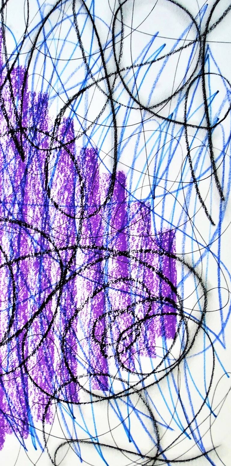 Original Modernism Abstract Drawing by Kevin Jones