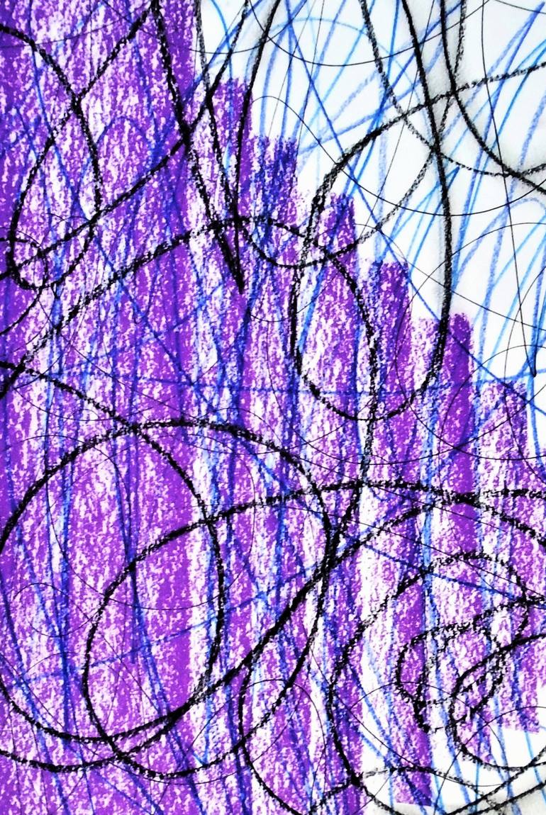 Original Modernism Abstract Drawing by Kevin Jones