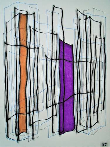 Original Abstract Drawings by Kevin Jones