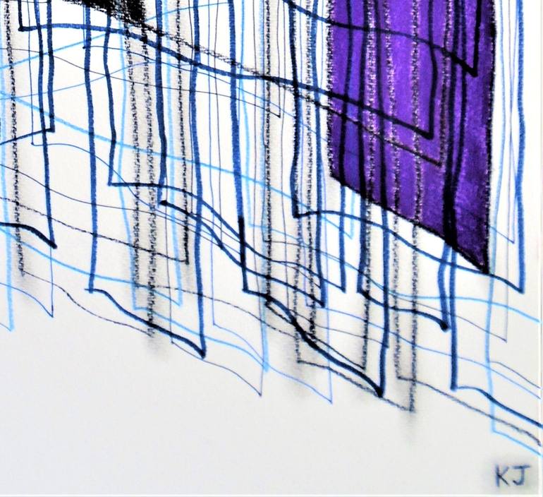 Original Expressionism Abstract Mixed Media by Kevin Jones